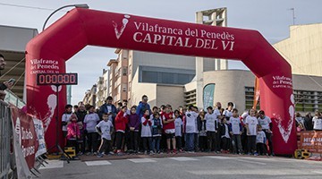 La carrera Media Pequeña de Vilafranca recaudó más de 1.300€ para la Fundación Pasqual Maragall