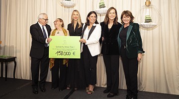 El Solidarity XMas Tree 2019 recauda 138.000€ para la Fundación Pasqual Maragall y la Fundación Pequeños Deseos