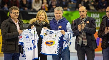 La Mútua Granollers recauda 6.465€ con dos partidos solidarios de balonmano