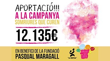 Gracias a la Mútua de Granollers por su donativo a través de la campaña “Sonrisas que curan”