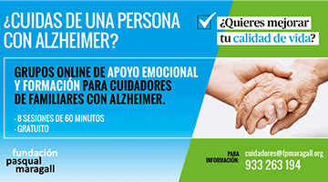 Ponemos en marcha el programa online de apoyo emocional y formación para cuidadores de familiares con Alzheimer