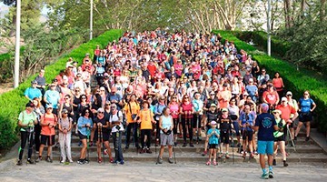 Participamos en la novena edición de la Marina WalkTrail organizada por Amics de l’Hospital del Mar