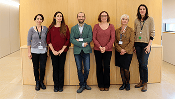 Davide Malmusi, director de Servicios de Salud del Ayuntamiento de Barcelona, visita la Fundación Pasqual Maragall