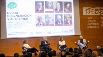 Presentem el llibre Neurodegeneración i Alzheimer a càrrec del Dr. Arcadi Navarro Cuartiellas i la Dra. Nina Gramunt Fombuena