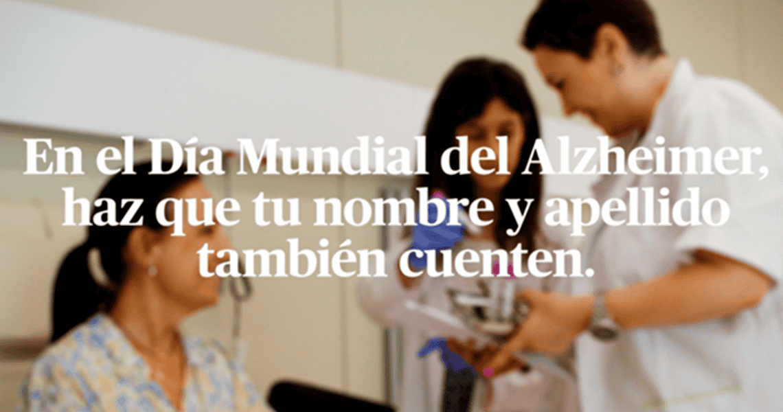 Día Mundial del Alzheimer: La investigación en Alzheimer tiene nombre y apellido