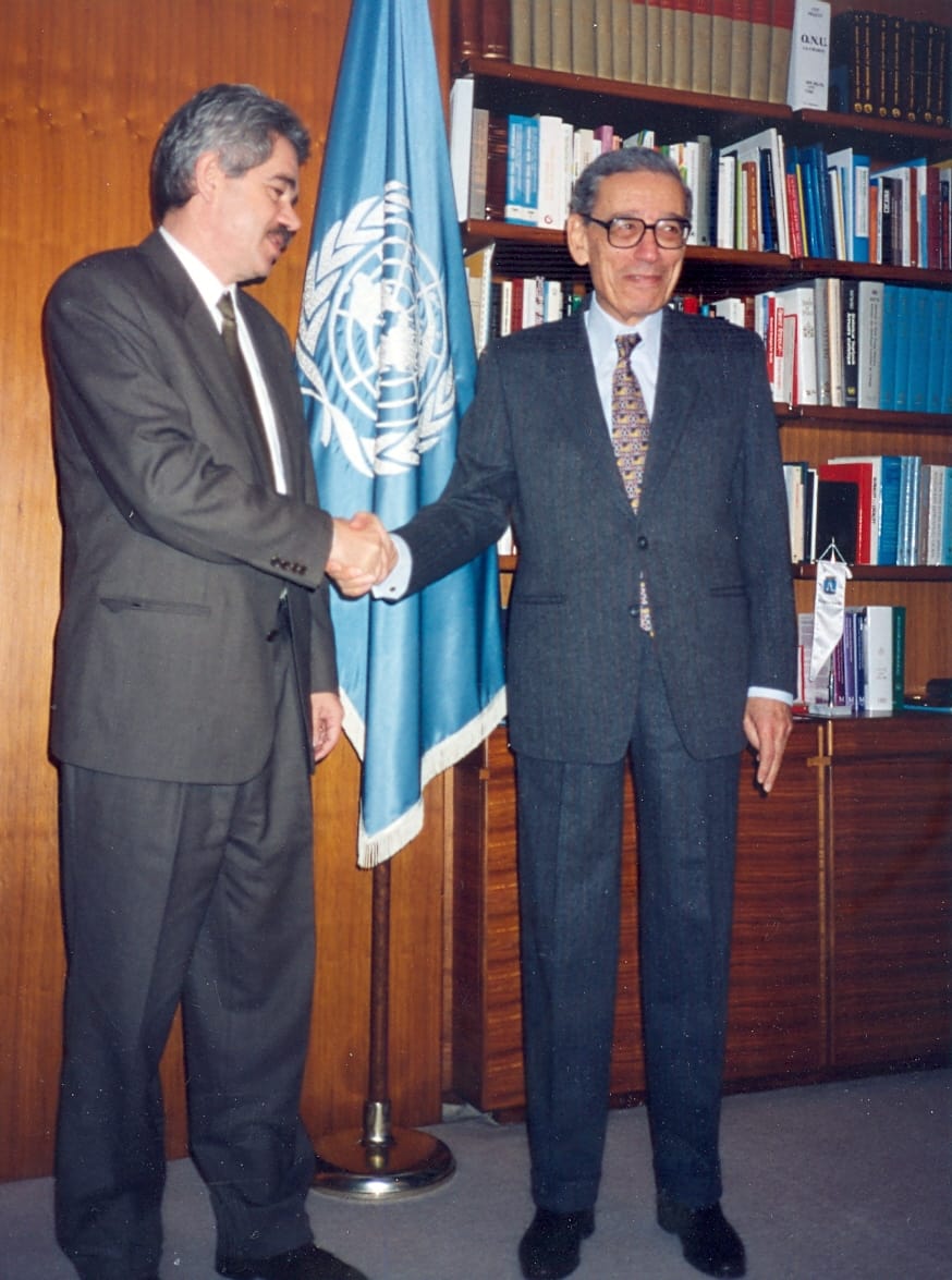 Butros Gali y Pasqual Maragall (1994)