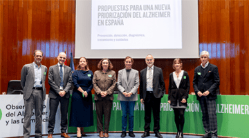 Presentación del informe «Propuestas para una nueva priorización del Alzheimer en España» con expertos en ciencia, sanidad y derechos sociales